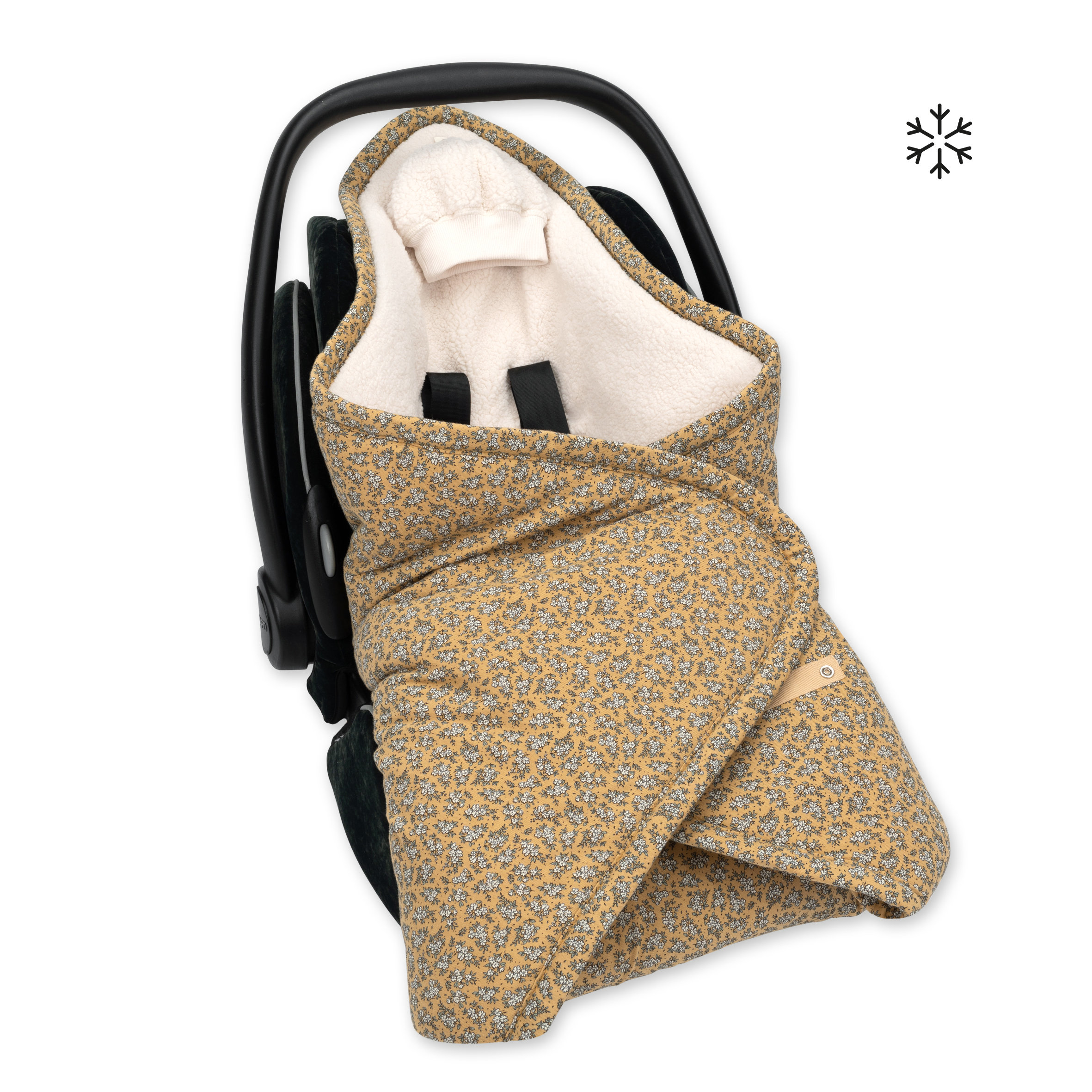 Biside Pady jersey + teddy 0-12m HEIDI Heidi Ochre