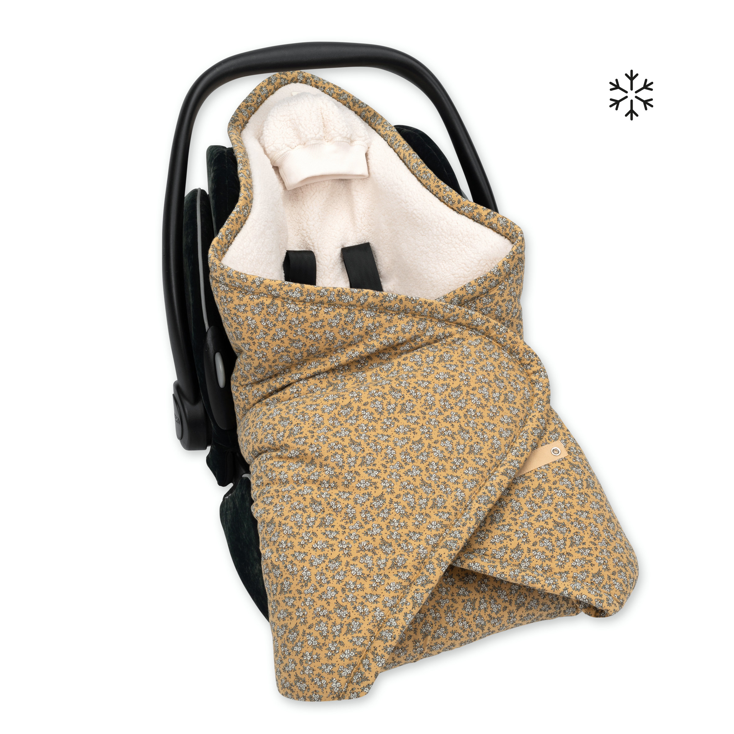 Biside Teddy bien cálido 0-12m HEIDI Heidi Ocre
