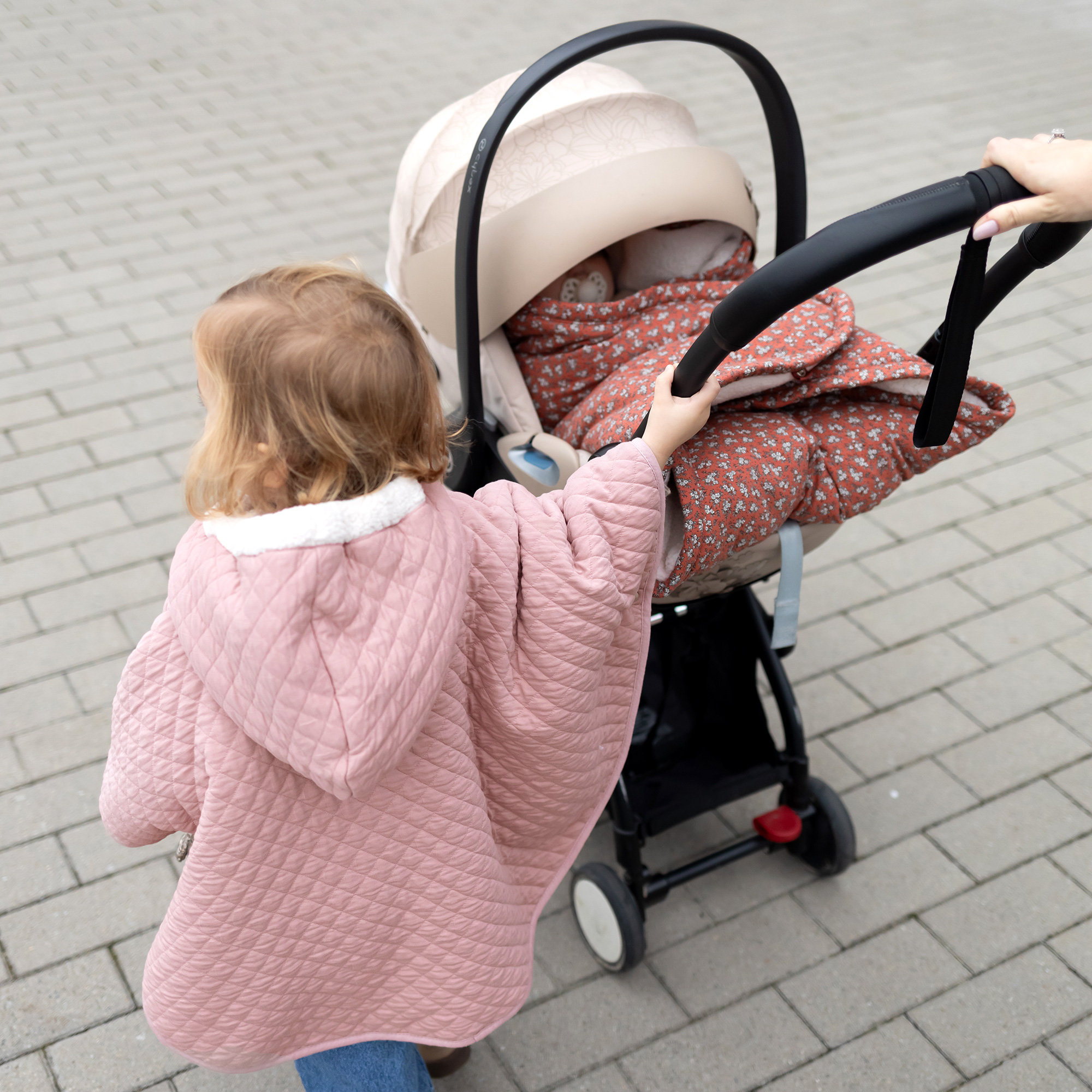 Biside Pady jersey + teddy 0-12m HEIDI Heidi Carmine[WANDER]