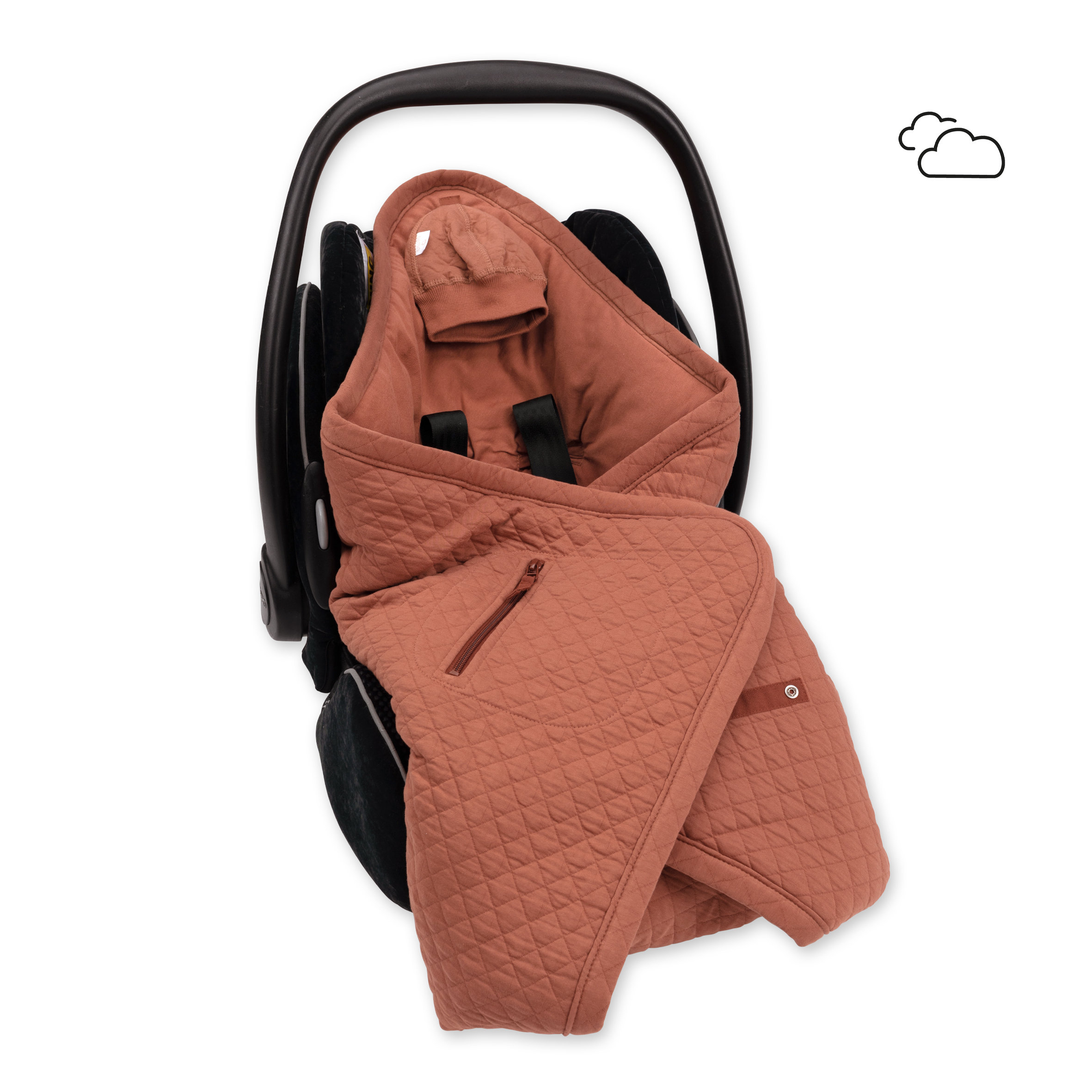 Biside Confort entretiempo 0-12m QUILT Brick