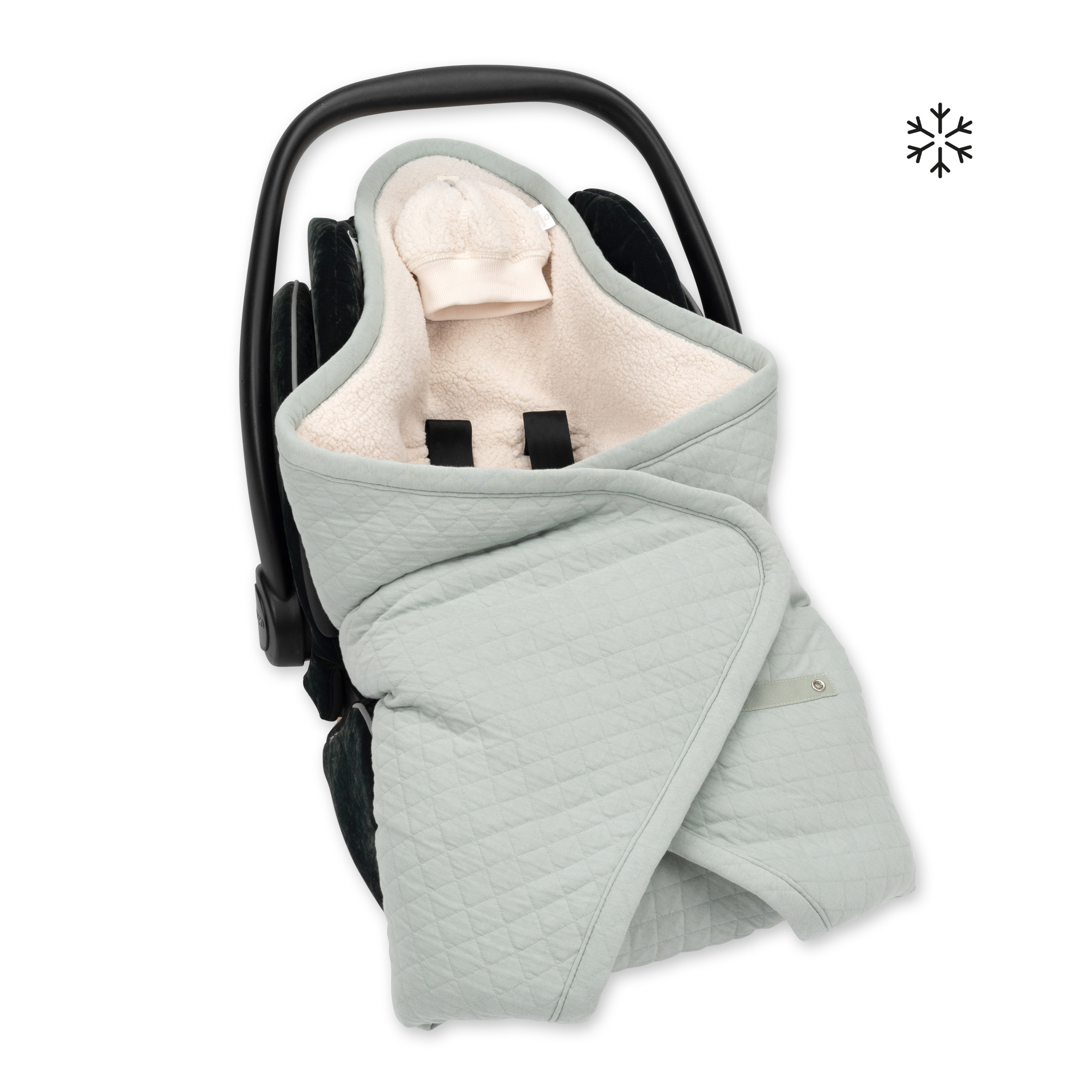 Biside Teddy matelassé chaud 0-12m QUILT Lunar