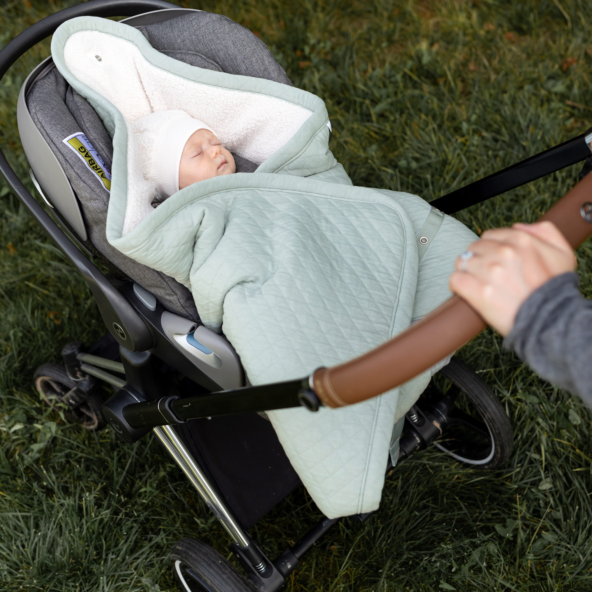 Biside Pady quilted + teddy 0-12m QUILT Lunar[WANDER]