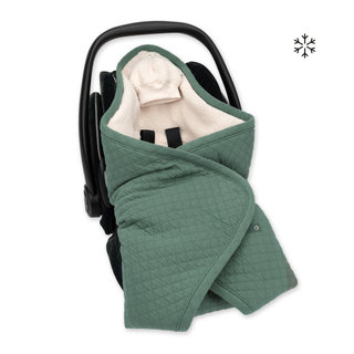 Biside Warme gewatteerde teddy 0-12m QUILT Green