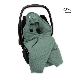 Biside Pady quilted + jersey 0-12m QUILT Green