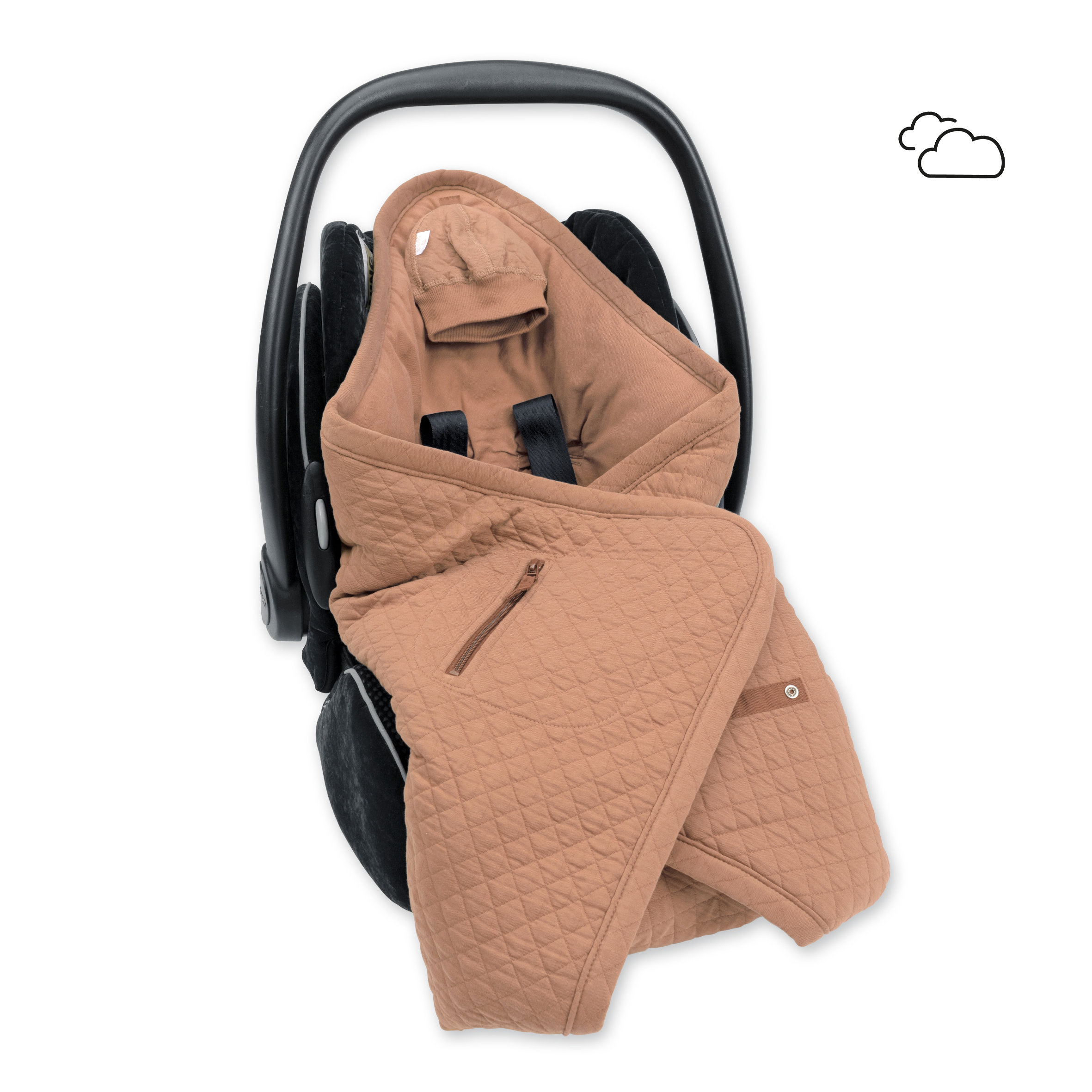 Biside Tussenseizoen comfort 0-12m QUILT Beige