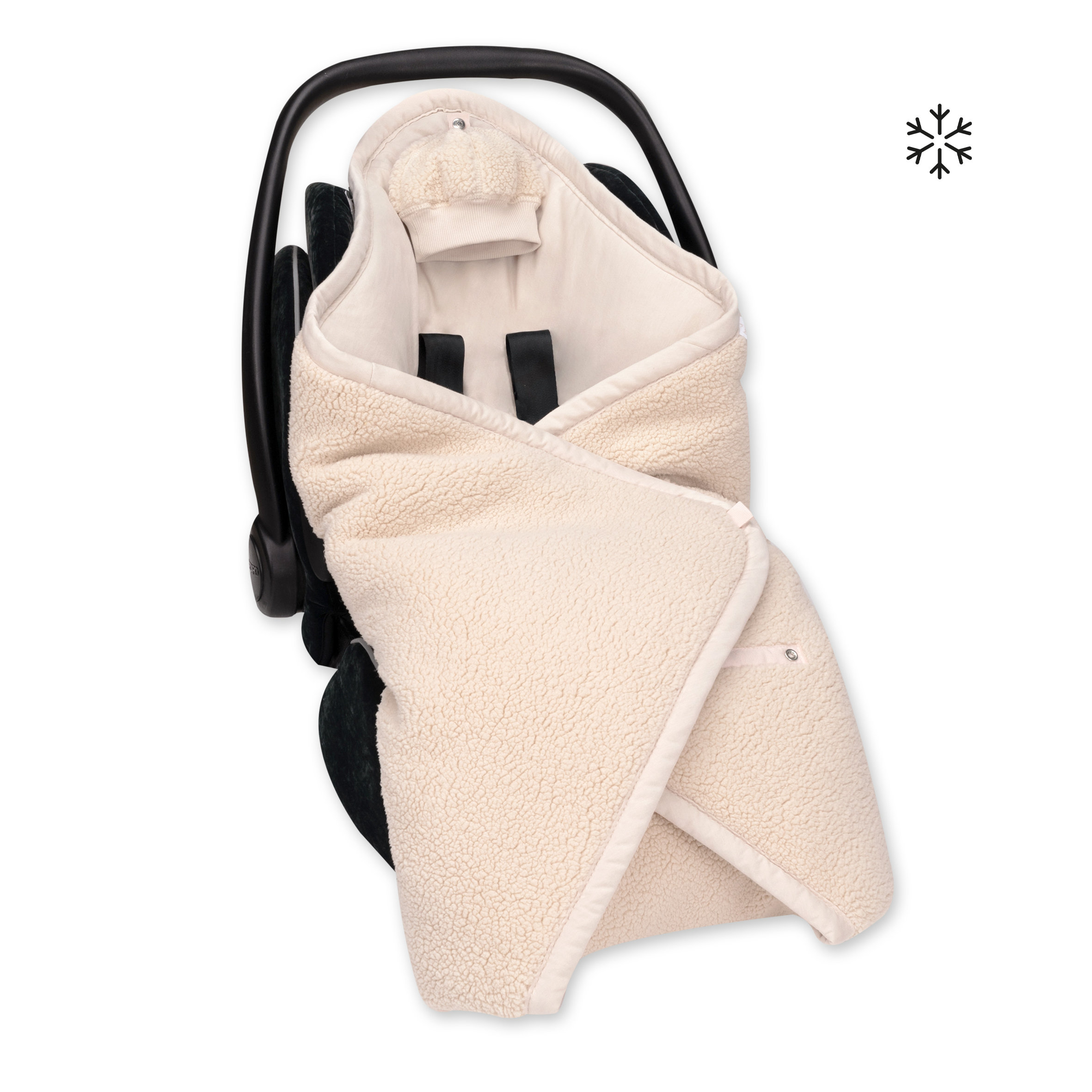 Biside Pady teddy + jersey 0-12m TEDDY Ficelle