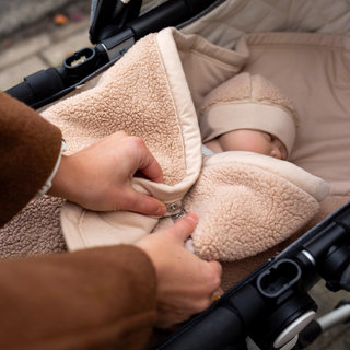 Biside Pady teddy + jersey 0-12m TEDDY Natural