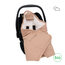 Biside Pady waffle + jersey organic 0-12m WAFLE Natural
