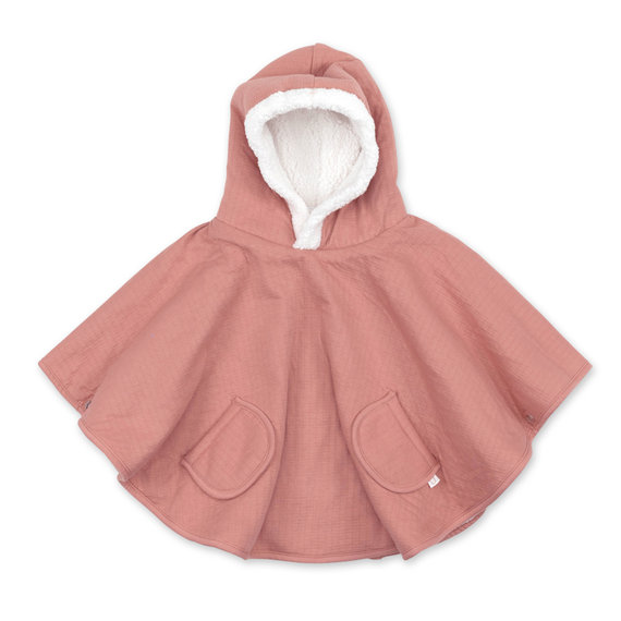 Poncho de viaje Pady tetra jersey + teddy 9-36m CADUM Bambi