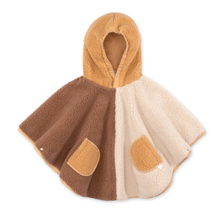 Reiseponcho Warmer Teddy 9-36m COLOR Muffin