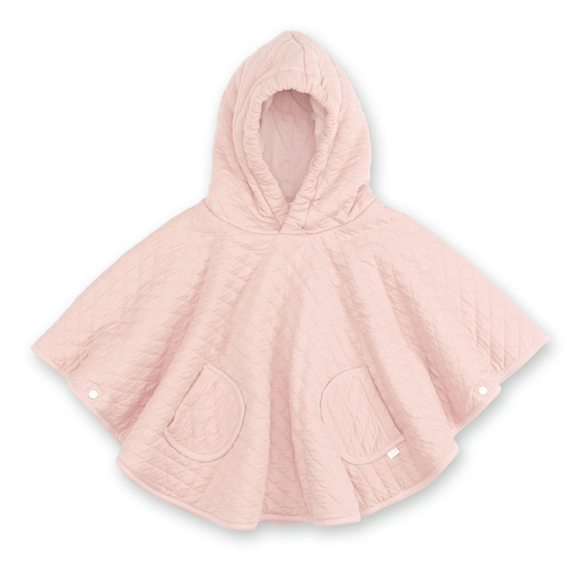Poncho de voyage Pady Quilted + jersey 9-36m QUILT Blush