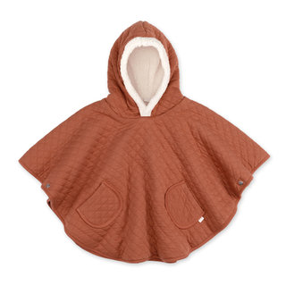 Reiseponcho Draußen schön warm 9-36m QUILT Brick