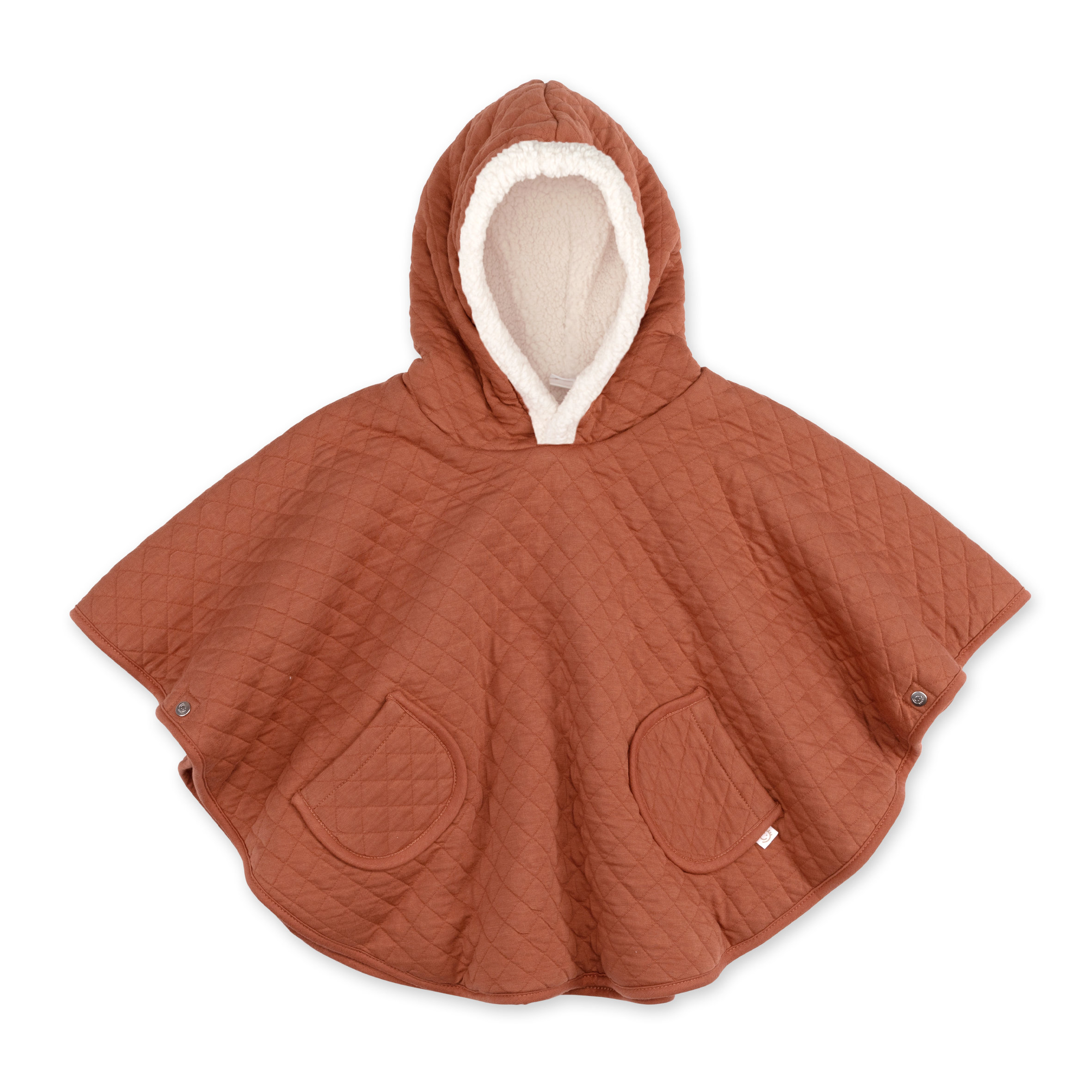Travel poncho Warm outdoors 9-36m QUILT Brick