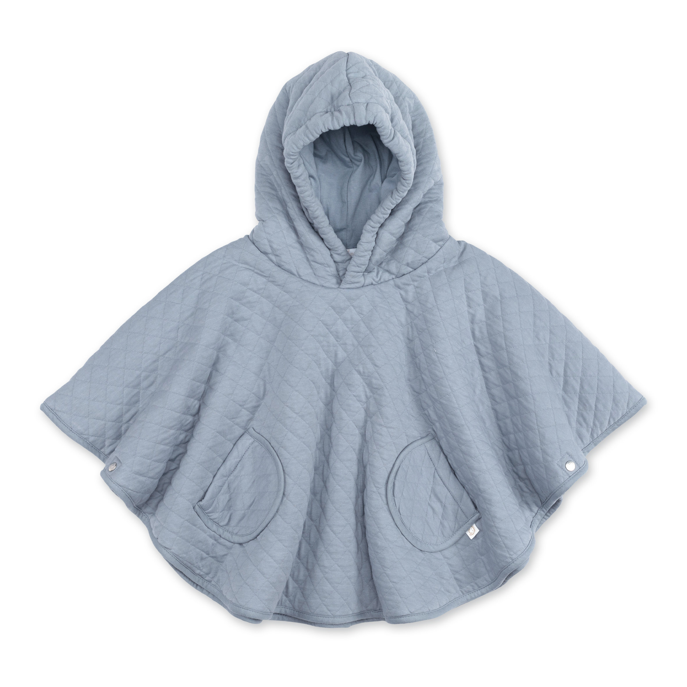Poncho de viaje Pady Quilted + jersey 9-36m QUILT Stone