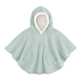 Travel poncho Pady quilted + teddy 9-36m QUILT Lunar