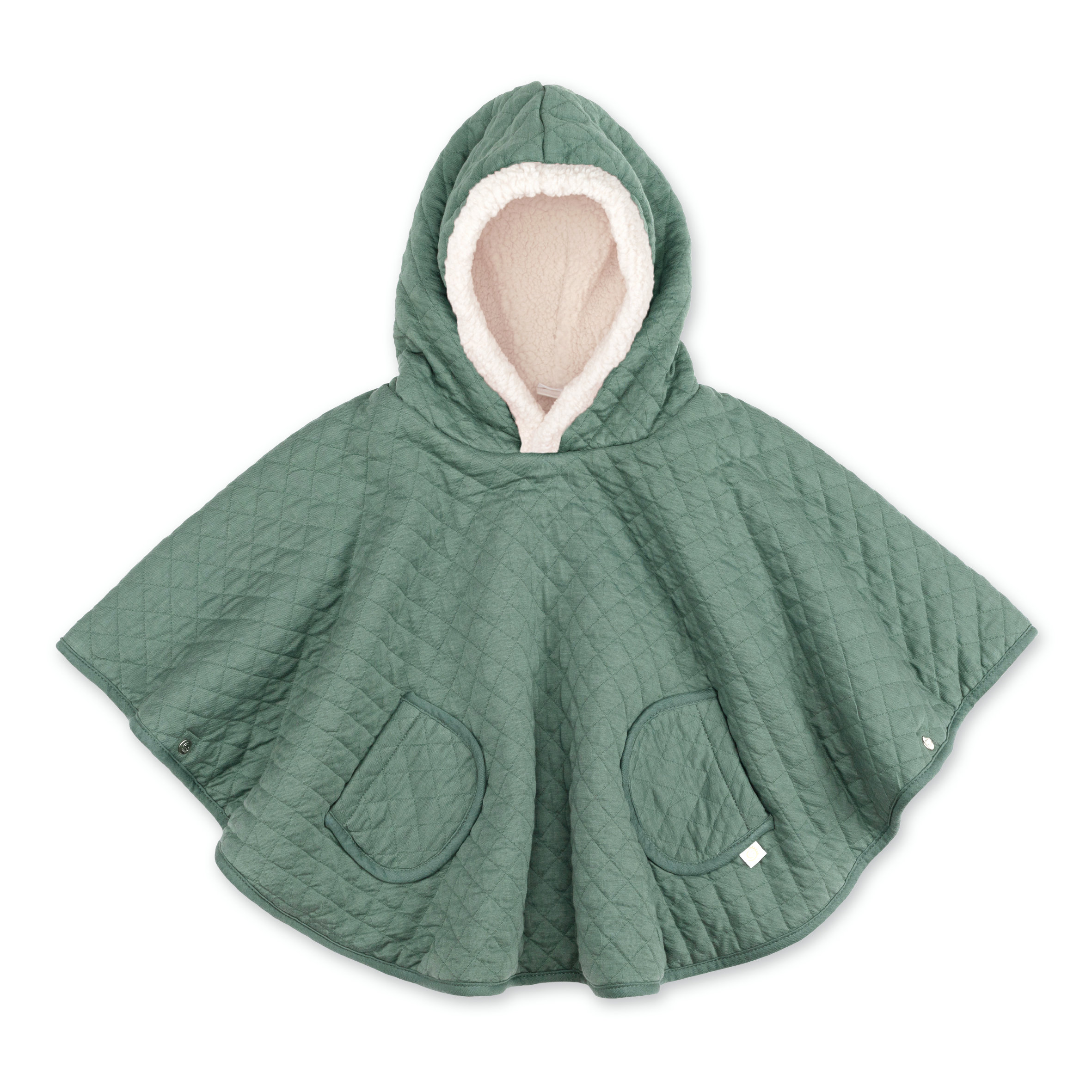 Travel poncho Warm outdoors 9-36m QUILT Green