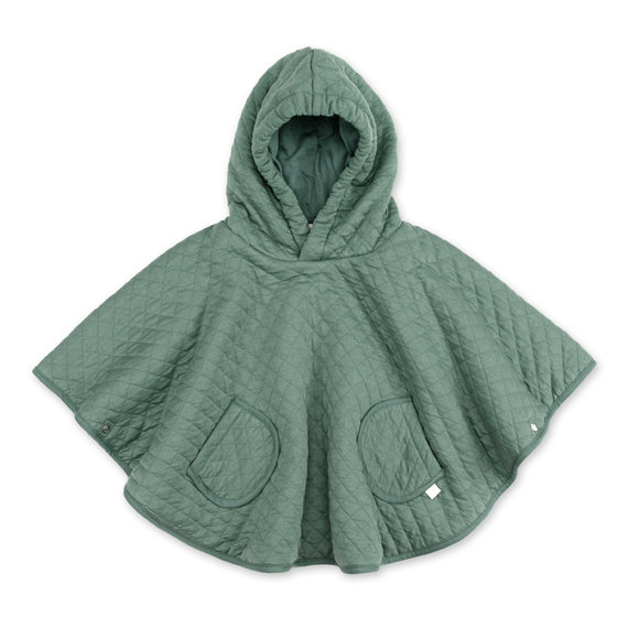 Reiseponcho Pady Quilted + jersey 9-36m QUILT Green