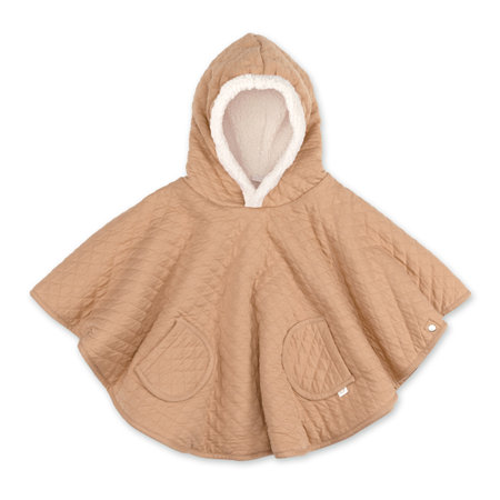 Poncho de voyage - pady quilted - jersey beige - Bemini
