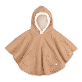 Reiseponcho Draußen schön warm 9-36m QUILT Beige