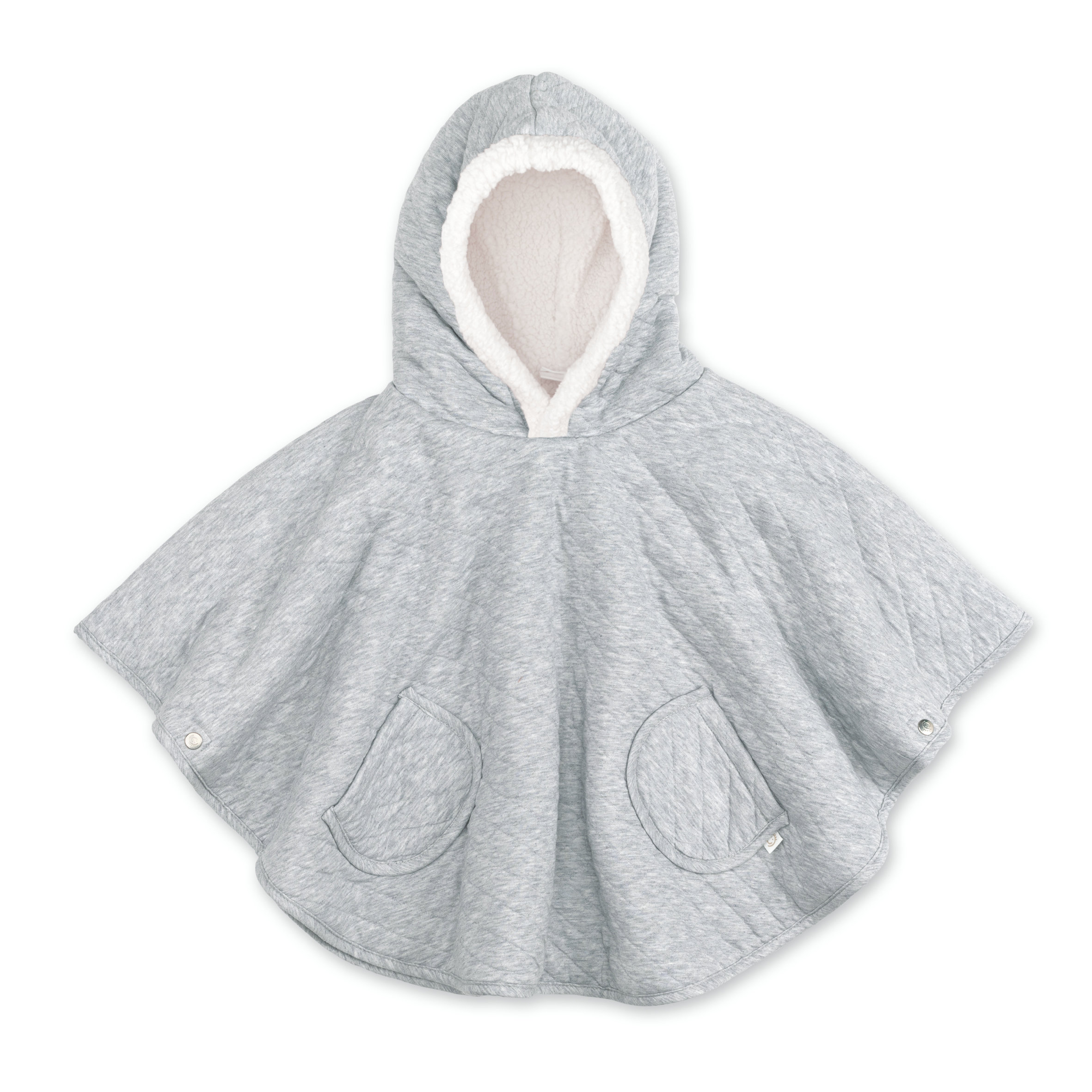 Poncho de viaje Bien calentito fuera 9-36m QUILT Mix grey