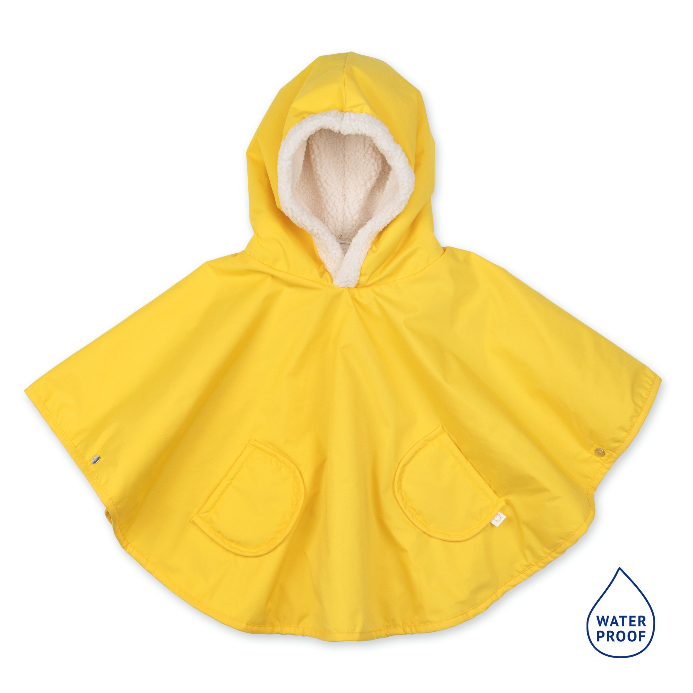 Reiseponcho Warm durch den Regen 9-36m RAINY Gelb