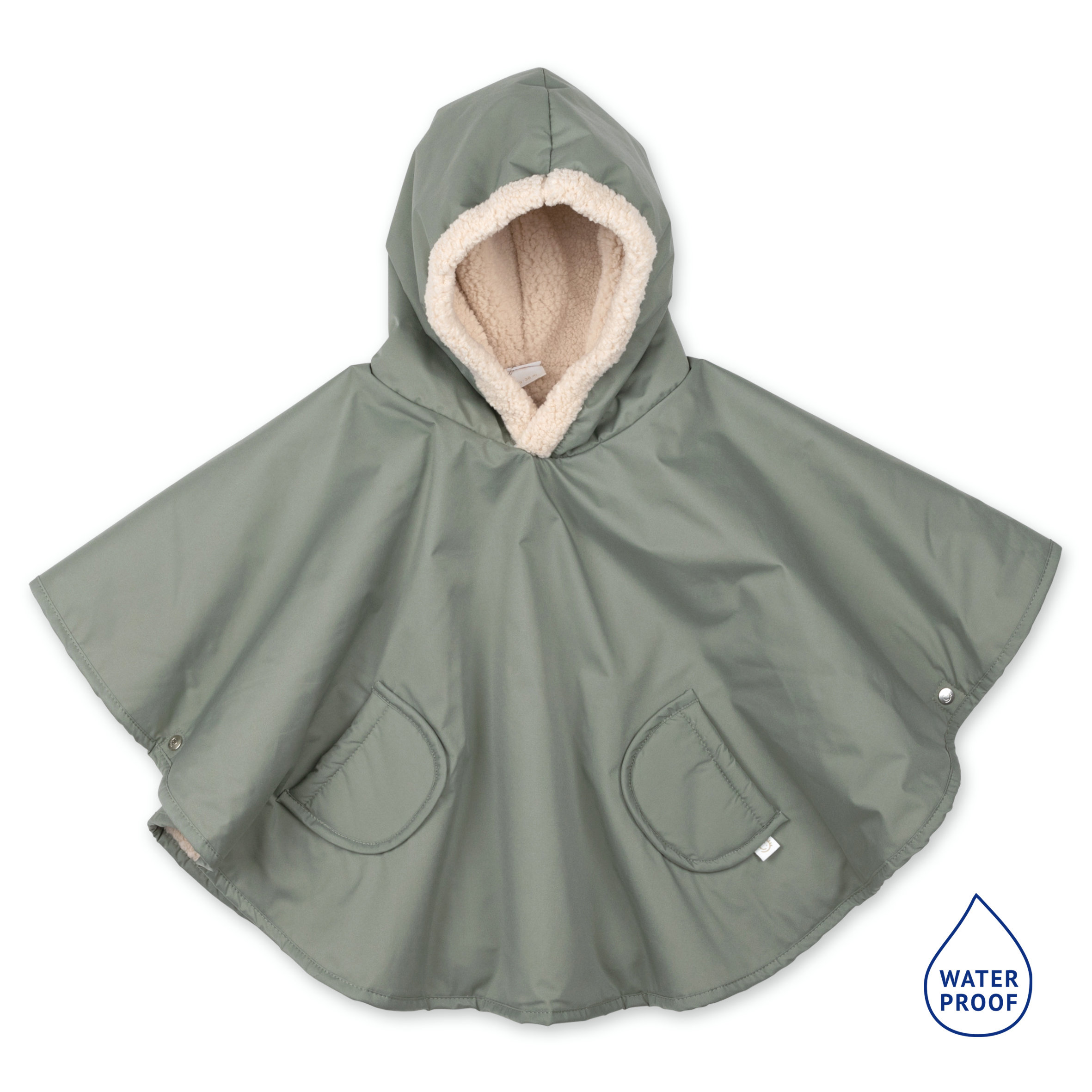 Poncho de voyage Au chaud sous la pluie 9-36m RAINY Green