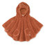 Travel poncho Softy + jersey 9-36m  Hazelnut