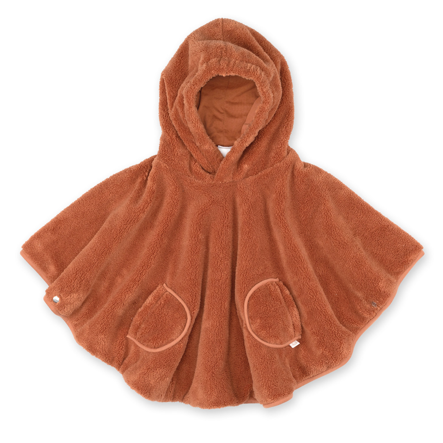 Travel poncho Softy + jersey 9-36m  Hazelnut