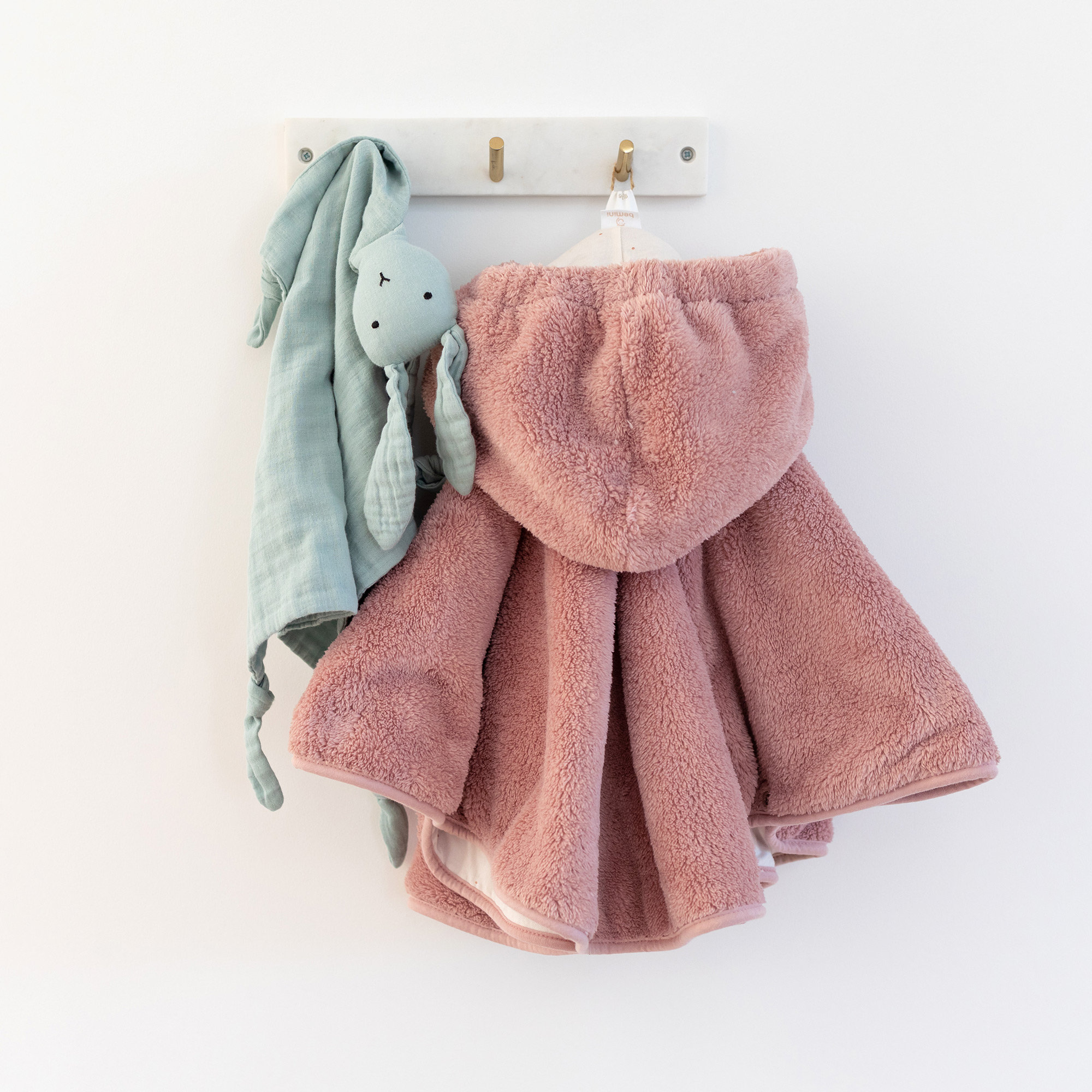 Travel poncho Softy + jersey 9-36m  Vintage