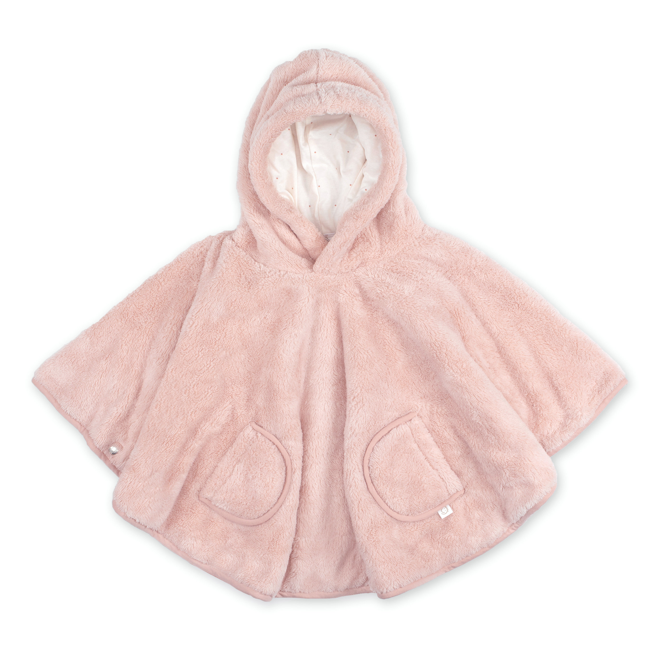 Reisponcho Zacht comfort 9-36m Blush