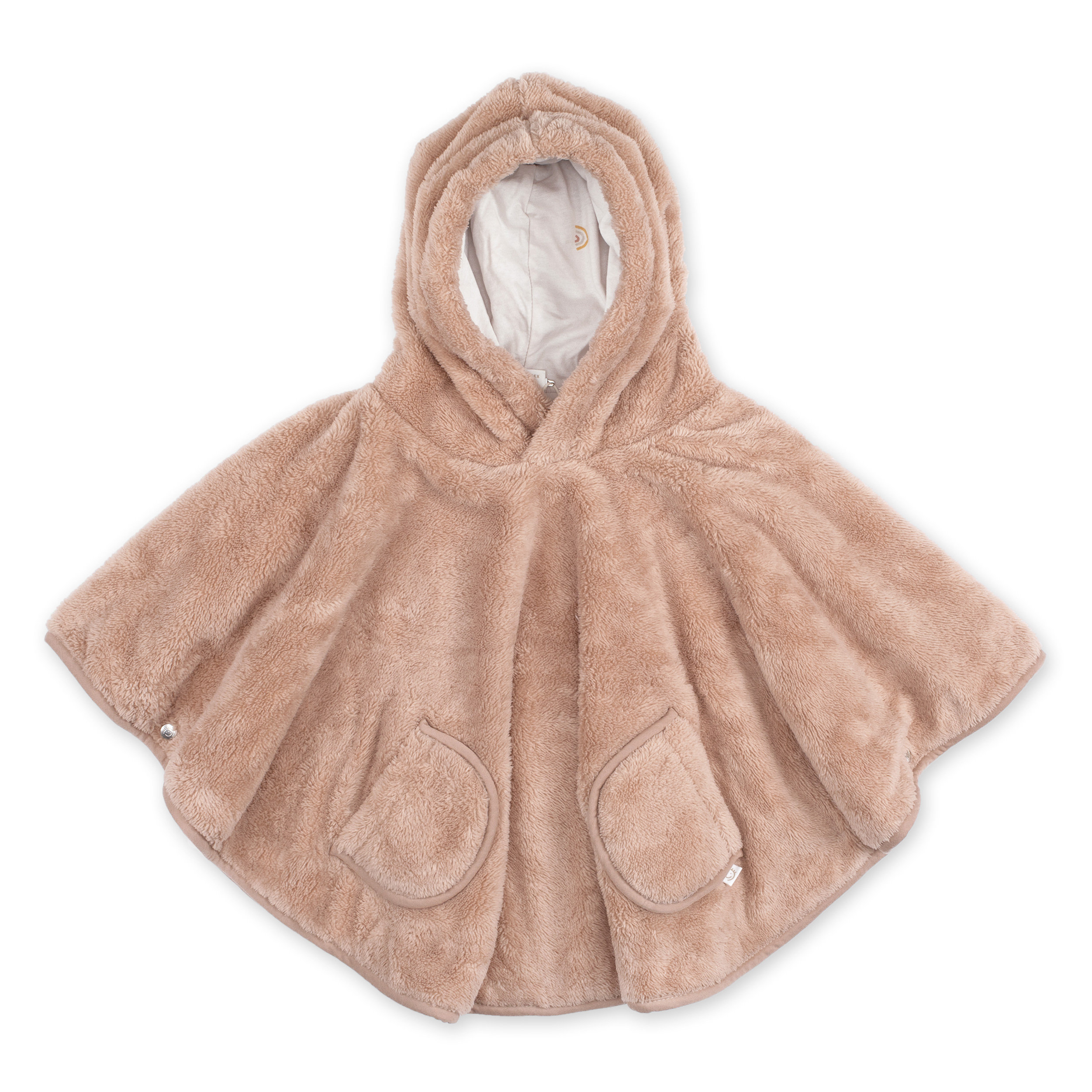 Reiseponcho Softy + jersey 9-36m  Natural