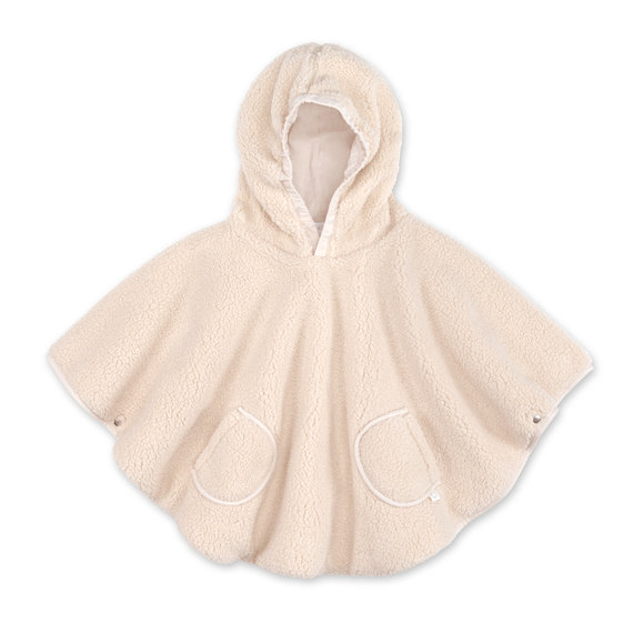 Poncho de voyage Teddy + Pady jersey 9-36m TEDDY Ficelle
