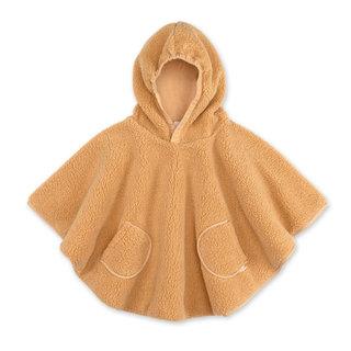 Reiseponcho Warmer Teddy 9-36m TEDDY Ocker