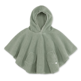 Travel poncho Warm teddy 9-36m TEDDY Kaki