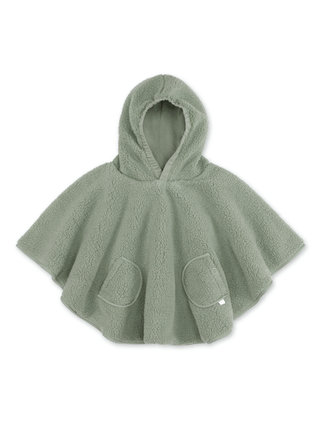 Travel poncho Warm teddy 9-36m TEDDY Kaki