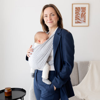 DUO baby carrier Comfort & support size 1 BEMINI Mix grey
