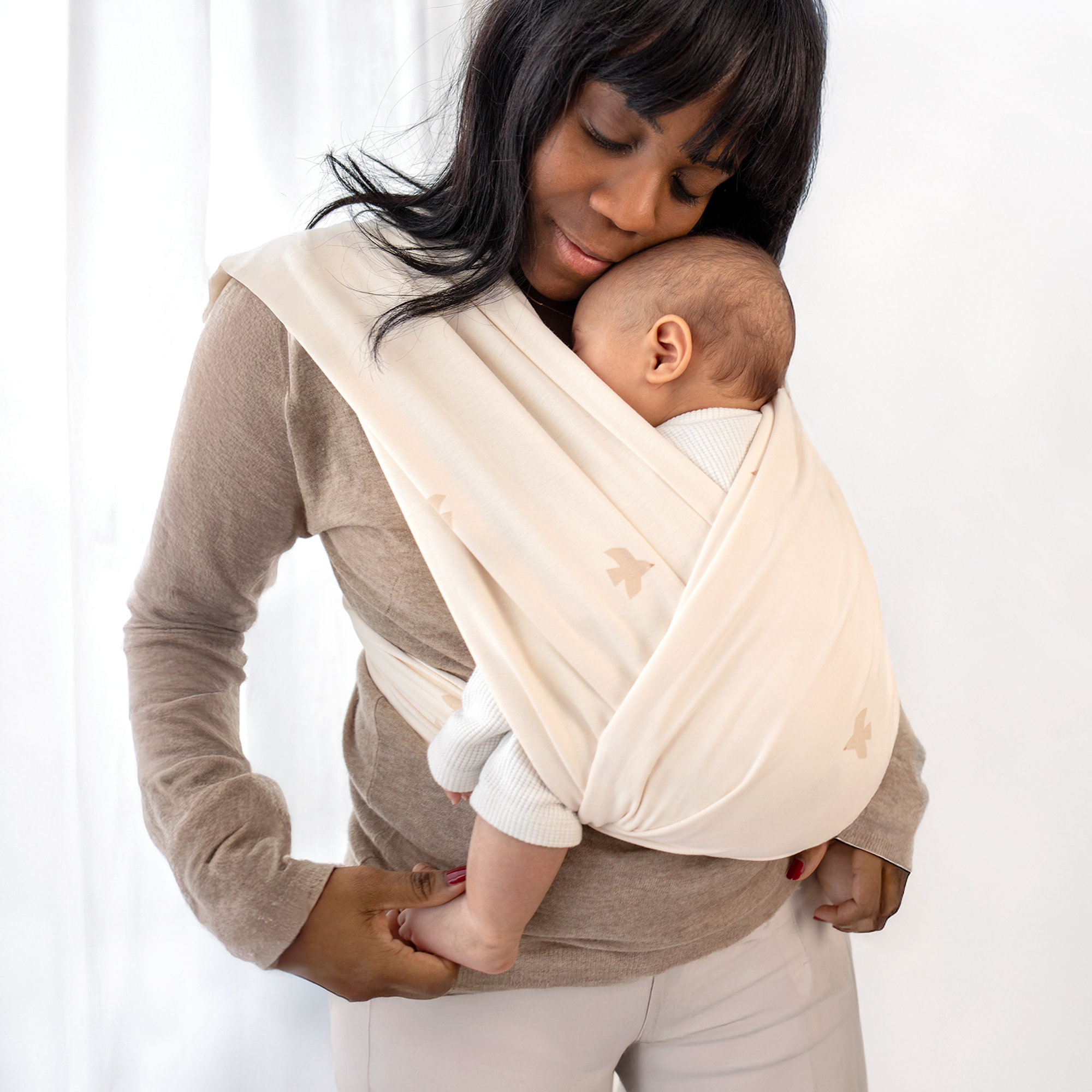 Porte-bébé DUO Confort et maintien size 1 PIUMA Piuma ecru