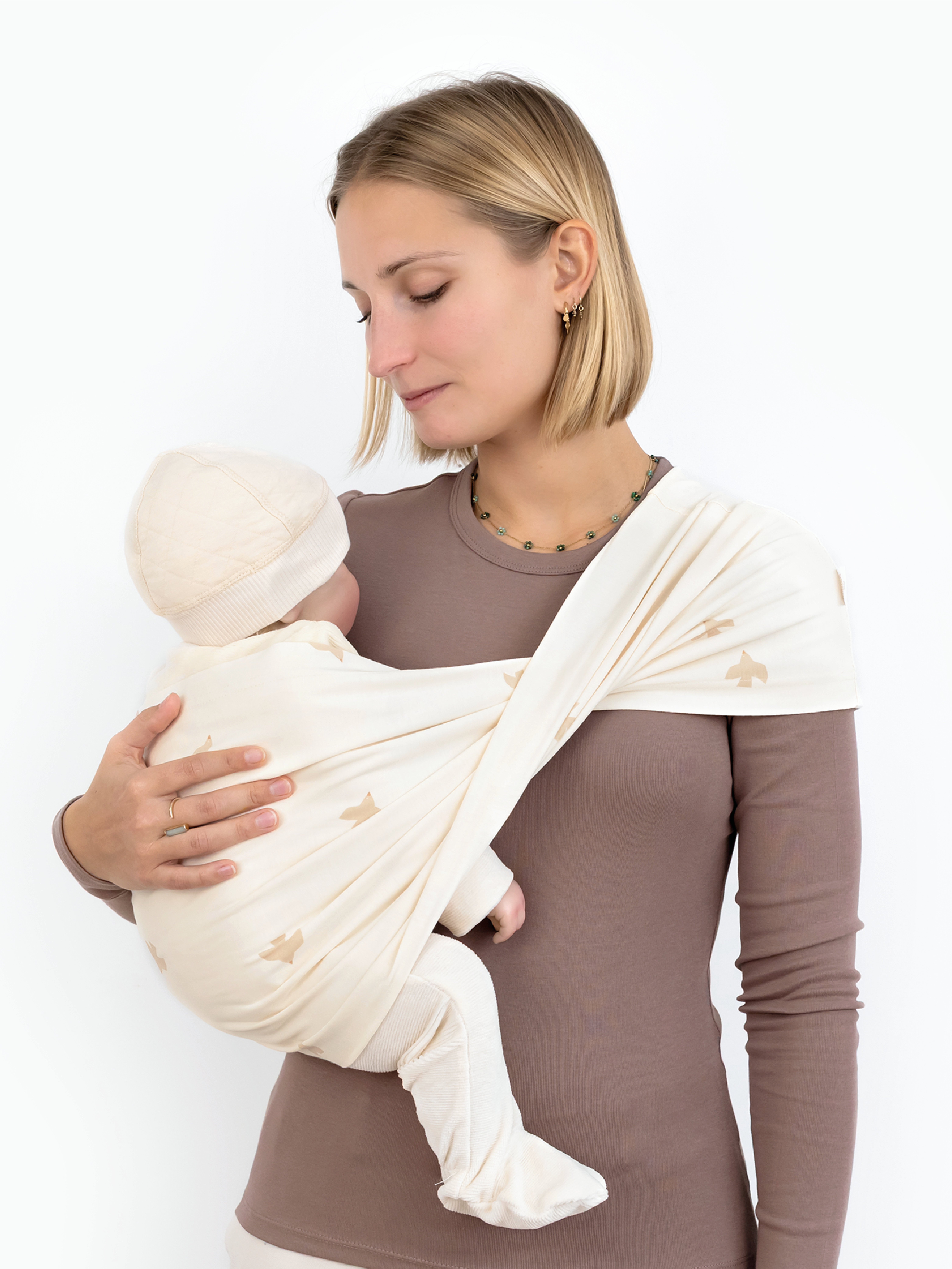 Babytrage DUO Komfort & Halt size 2 PIUMA Piuma ecru